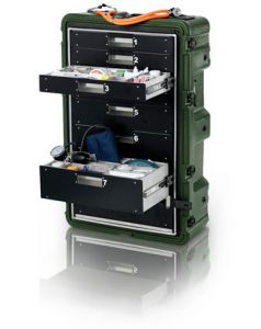 MC8100 Транспортный Контейнер "MEDCHEST"Кейс-шкаф, 8 поддонов